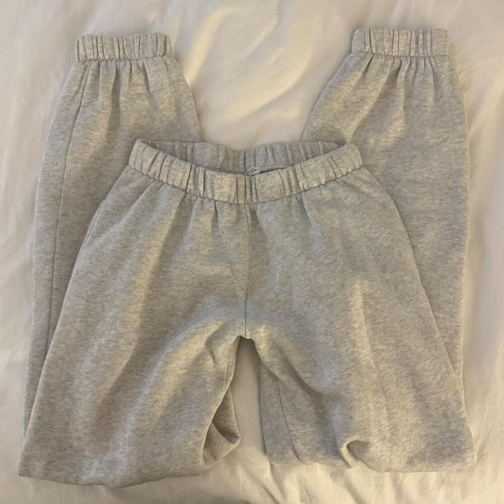 Brandy-melville Women's Grey Joggers-tracksuits